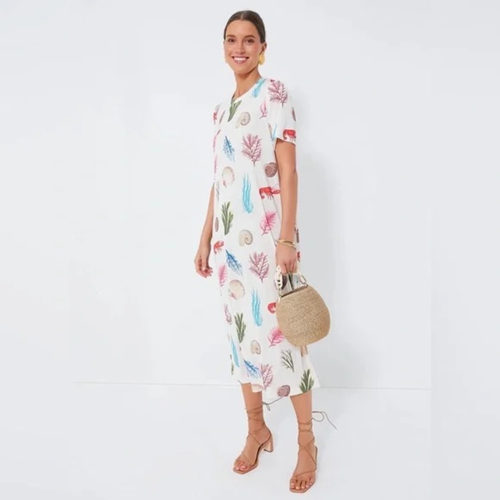 Tuckernuck Bahama Botanical Colette Maxi Dress – Size Small